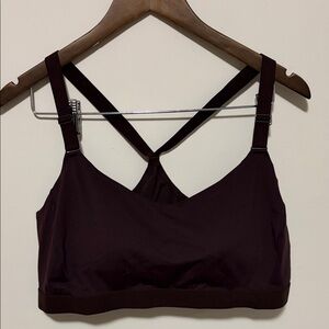 Old Navy Wireless Sleep Bralette in Deep Plum